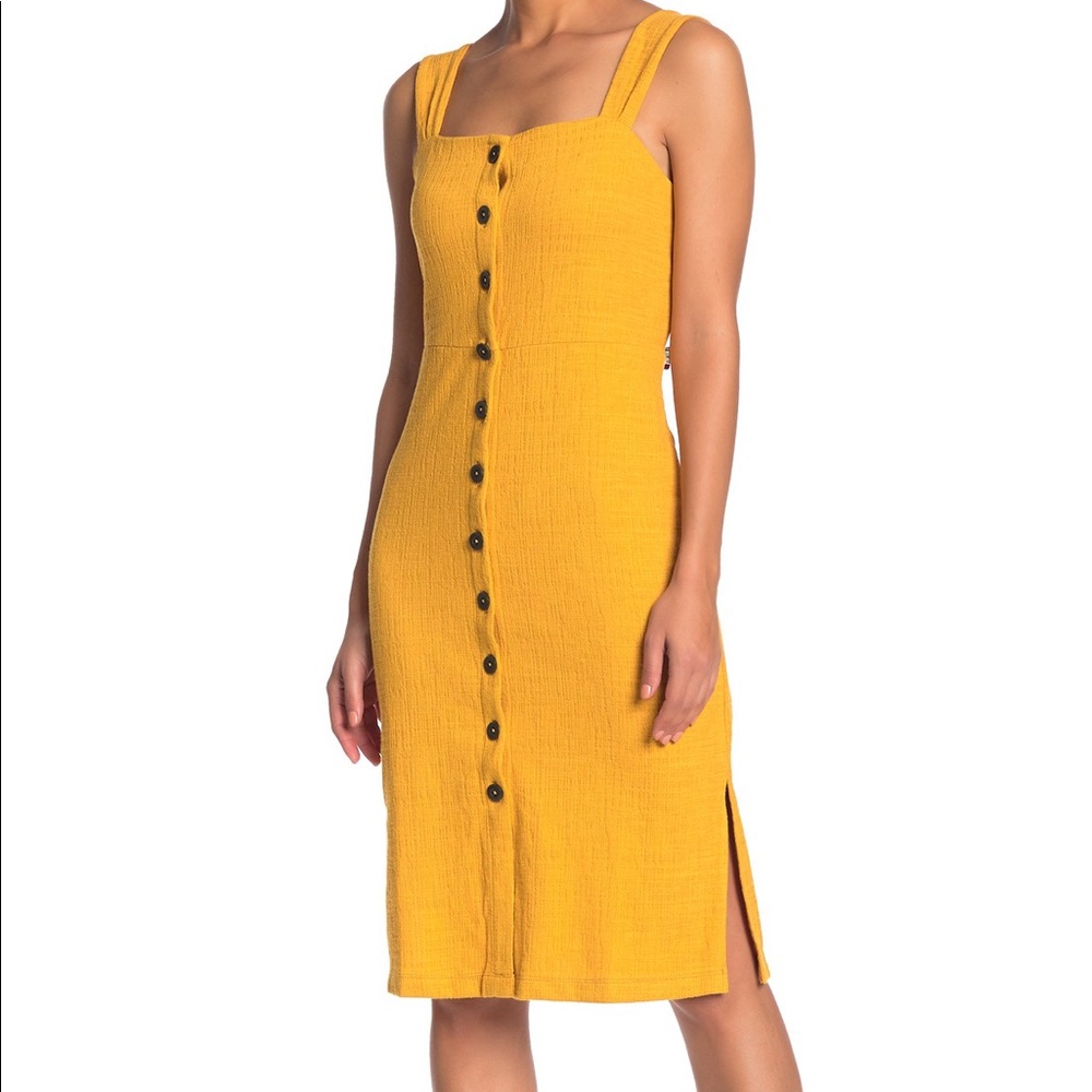 Madewell texture& thread front tank dress